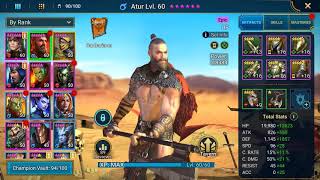 Raid shadow legend how to build Atur for campaign battle