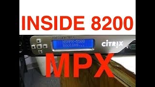 Inside the MPX 8000 series (N90X) MPX 8200 Original shown