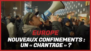 Europe: une partie de la population «en colère» contre les restrictions de liberté