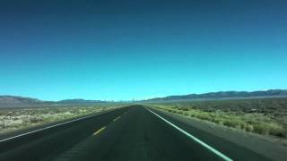 Timelapse Drive - US Route 50 Nevada "Loneliest Highway"