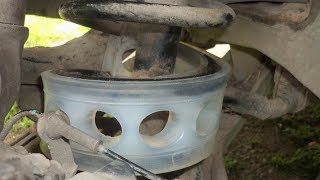 Вольво S60. Эксперимент. Установка автобаферов.