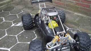 Carbon-Fighter 4 WD 1:4 Voll-Alu Umbau