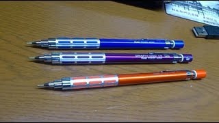 Pentel  グラフ1000 CS メタリックバイオレット・メタリックオレンジ
