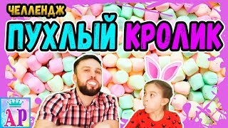 Челлендж Пухлый Кролик против Ангелины Пикалины | Новый челлендж CHUBBY BUNNY