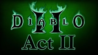 Diablo 2 - Act 2 - Hardcore - Summoner Druid (No Commentary, No Music)