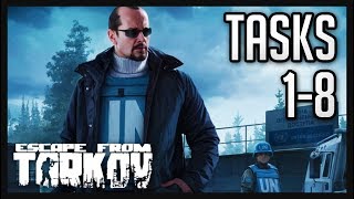 Peacekeeper Tasks (1-8) Guide  - Escape from Tarkov