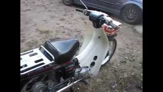 Мопед Сузуки Бирдие 50 краткий обзор.Moped Suzuki Birdie 50 review.