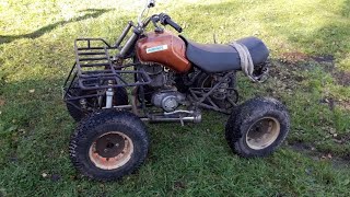 Самодельный квадроцикл на базе Тулы.Homemade quad bike