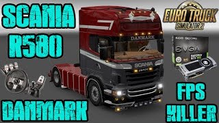 ETS2 - Scania R580 Danmark