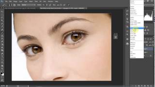 Kĩ thuật làm sáng mắt,trong mắt cho cô gái bằng Photoshop