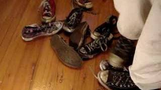 Trampling dirty converse