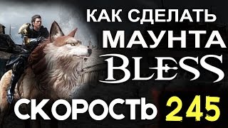 Bless [Гайды] - Как сделать маунта со скоростью 240+
