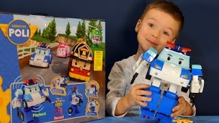 Робокар Поли и его друзья игрушки из мультика. Робот Поли на пульте. Robocar Poli RC toys