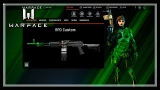 WARFACE RPD Custom e Colete Gidra II