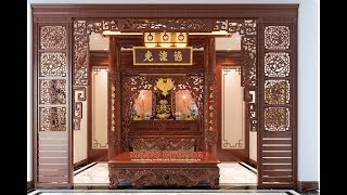 Mẫu Nội Thất Phòng Khách Thờ Đẹp Khiến Cả Xóm Xôn Xao Bàn Tán