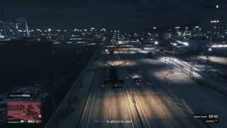 GTA Online Pizza Delivery at Strip Club (Bounty Hunting trifecta)
