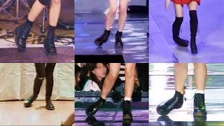 What happened with Jisoo's feet?