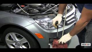BENZWERKS HOW TO OIL AND FILTER CHANGE
