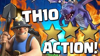 TH10 3 STAR ACTION in Clash of Clans! Elite Gaming CWL Week 5 | TH9 & TH10 CoC Attack Strategy