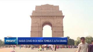 Kasus Covid-19 di India Tembus 3 Juta Orang