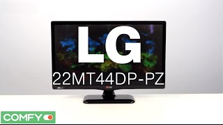 LG 22MT44DP-PZ - телевизор с IPS экраном высокого разрешения - Видеодемонстрация от Comfy
