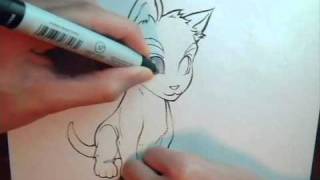 Drawing a Cute Puppy