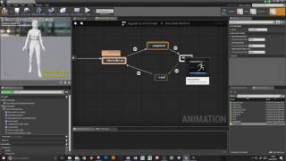 Unreal Engine - Animation setup - pt 2: Creating Blendspace and state machine