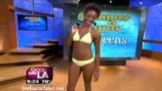 One Source Talent Models - Young Women Swimsuit Segment - My FOX NEWS "Good Day LA"