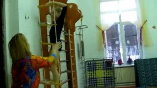 Спортивная аэробика. Разминка-тест.