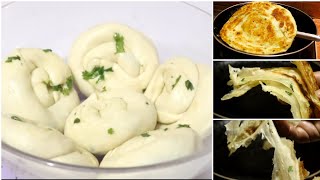 অনেক মজা হওয়ার কারনে যে কোনো পরোটার স্বাদকে হার মানাবে নরম তুলতুলে গার্লিক পরোটা Garlic Paratha