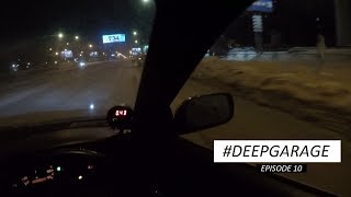 Гаражные движения  Ночной навал боком MarkII JZX100 TourerV