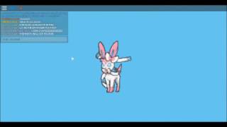 Pokemon Brick Bronze - How to evolve eevee into sylveon