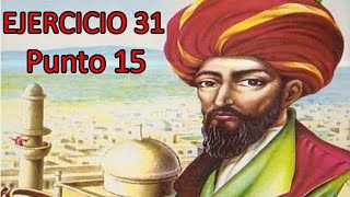 Ejercicio 31. Punto 15 - Libro Álgebra de A. Baldor
