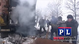 Трое раненых после обстрела ВСУ снегоочистителя "Вода Донбасса"