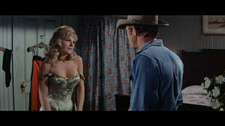 Steve McQueen and Joanna Moore. Sexy Scene. (Nevada Smith 1966)