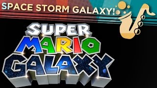 Space Storm Galaxy (From "Super Mario Galaxy") Saxophone Ensemble Game Cover
