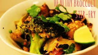 Healthy broccoli stir-fry