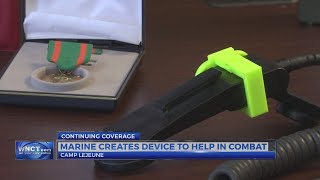 Marine creates device to help in combat