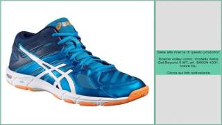 Scarpe volley uomo, modello Asics Gel Beyond 5 MT, art. B600N 4301, colore blu.