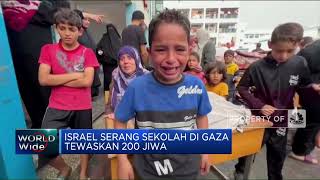 Israel Serang Sekolah Di Gaza Tewaskan 200 Jiwa