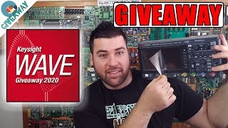 Keysight Wave 2020 GIVEAWAY & Patreon Oscilloscope Giveaway