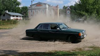 Mercedes W123 2.0 D drift