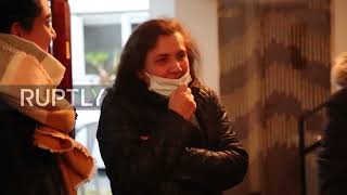 State of Palestine: Spanish humanitarian worker Juana Ruiz arrives home after release on parole