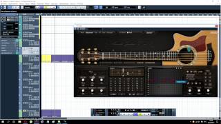 Ample Guitar t 2. Разбираем структуру боя