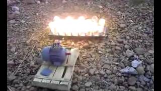 генератор Капанадзе 10 кВт демонстрация на острове