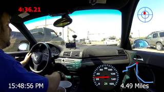 My Daily Drive to Work in an E46 M3 in Abilene Texas.