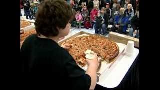 13 Year Old Wins Pizza Eating Contest