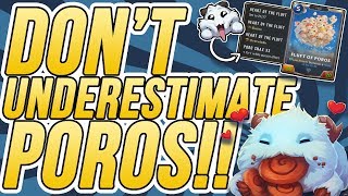 You Mess With The Poro, You Get The Horns!! | Poro Deck | Legends of Runeterra |  Riot Card Game |