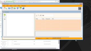.Net password management application with networking