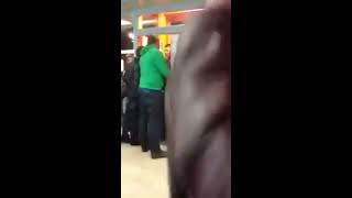 Woman Fights Man, Then Man Fights Back